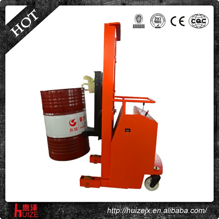 半電動(dòng)配重油桶車（無底腿，只堆垛，不翻轉(zhuǎn)）