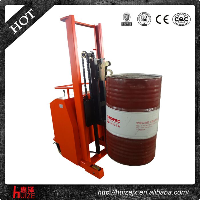 半電動(dòng)配重油桶車(chē)（無(wú)底腿,只堆垛，不翻轉(zhuǎn)）
